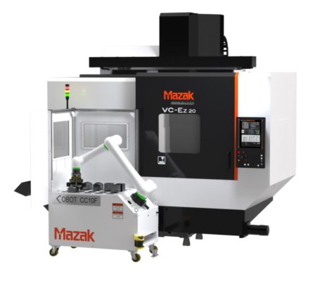 Mazak VC Ez 20 with CC 10 Cobot - Action Machinery